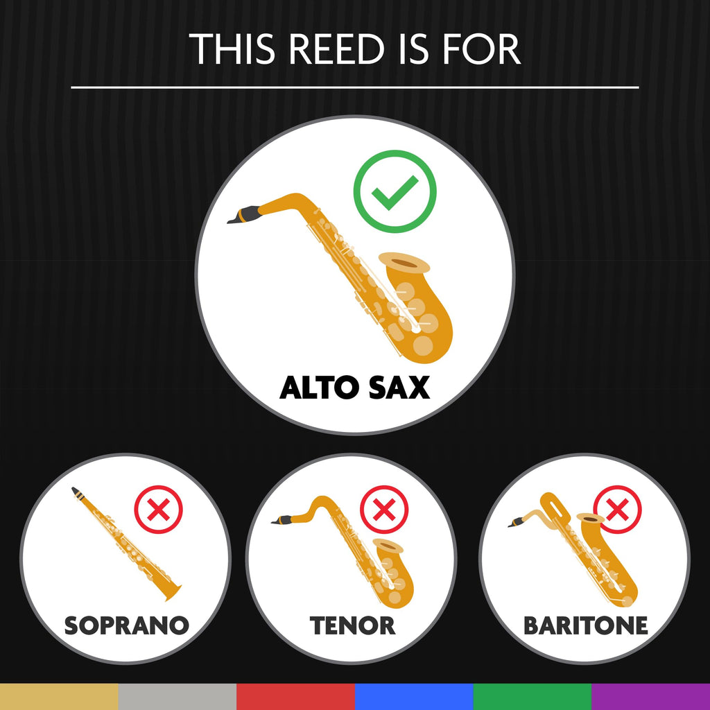 Alto Saxophone Reed Strength 2.50 Synthetic W714