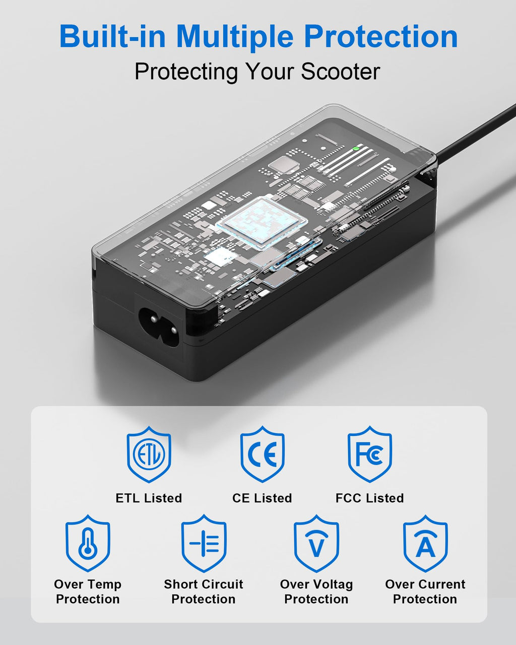 42V 2A Scooter Charger A207701