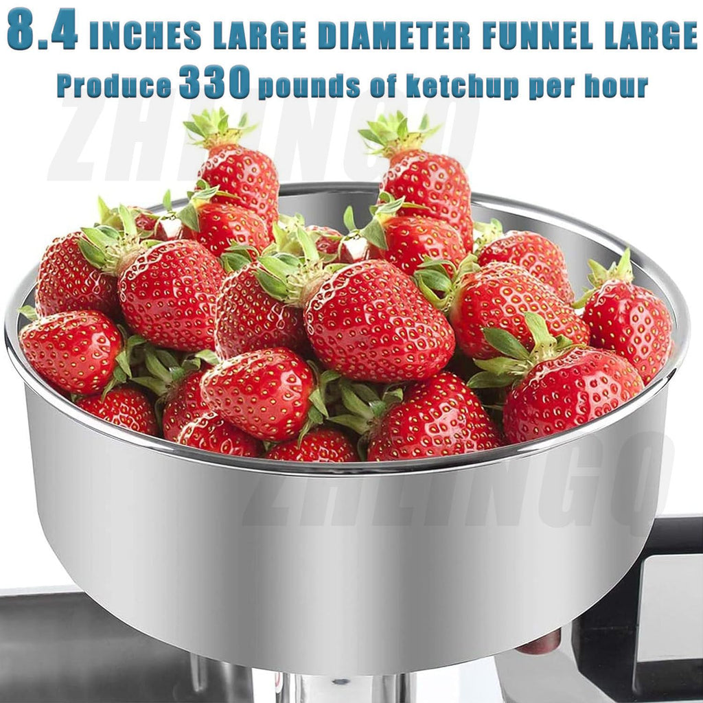 450W Electric Sauce Maker with Funnel & Trough C9904