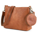 Full Grain Leather Crossbody Purses T2508