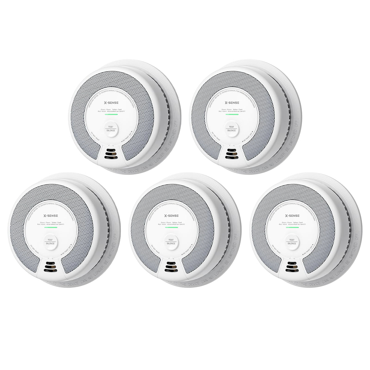 Smoke & Carbon Monoxide Alarm 5-Pack D317