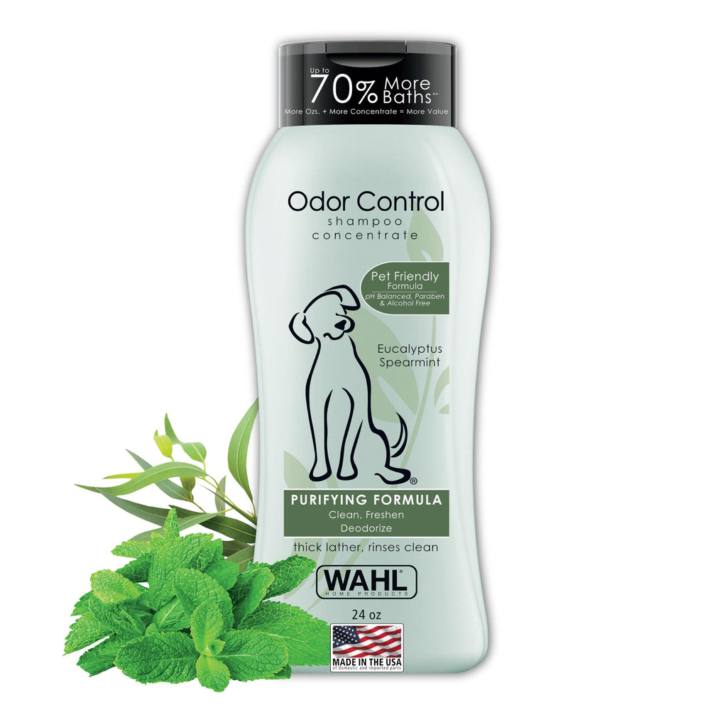 Eucalyptus Spearmint Odor Control Dog Shampoo 24 Oz A540