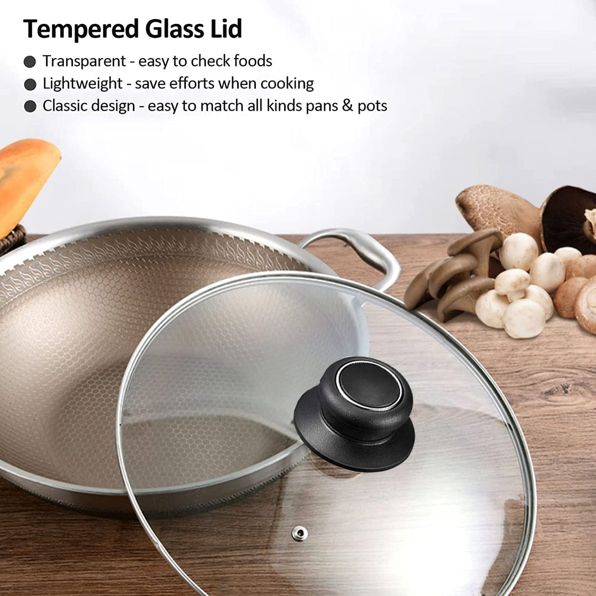 15.4 Inch Tempered Glass Lid G110