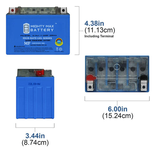 12V 11.2Ah Gel Battery F4421