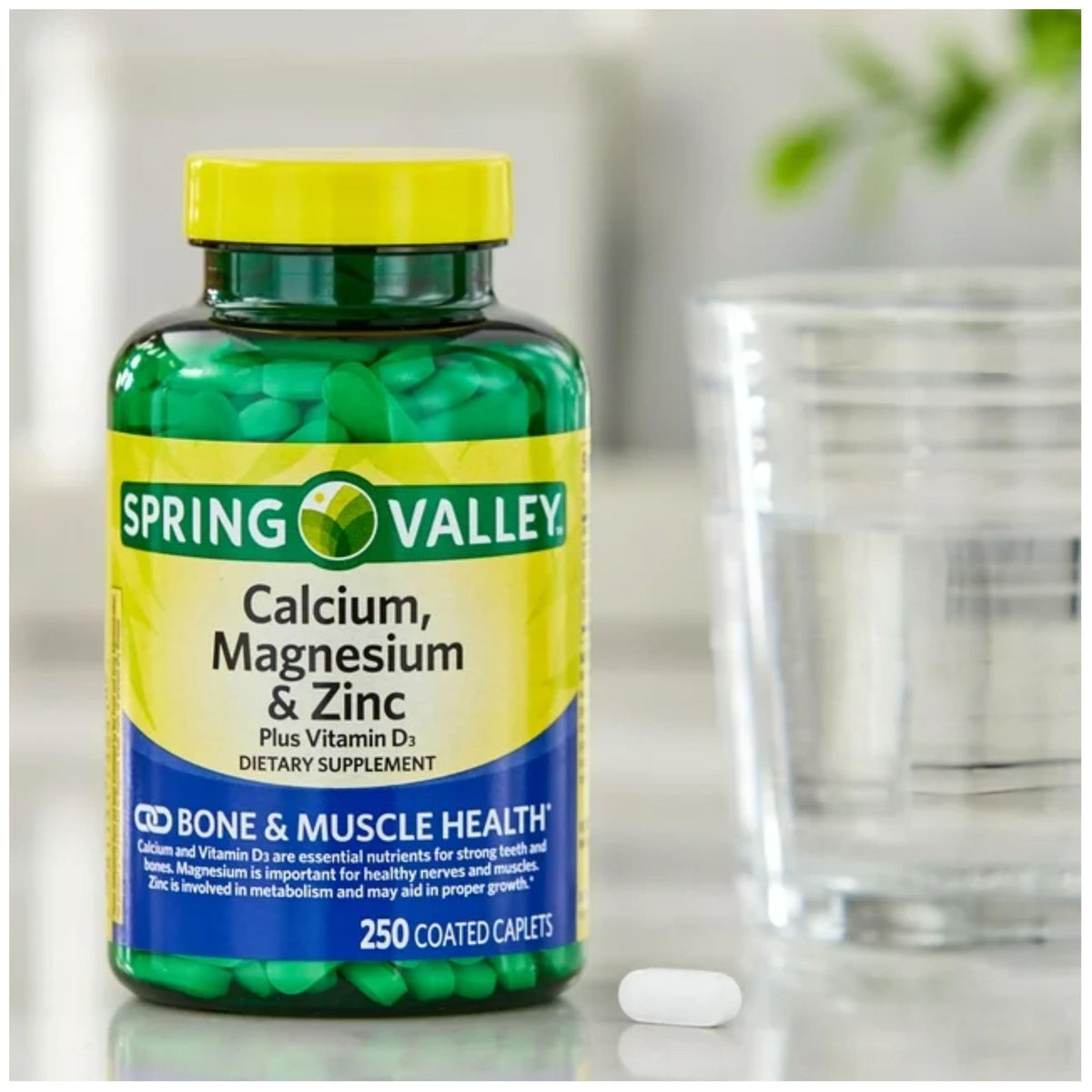 Calcium Magnesium Zinc with Vitamin D3 Supplement H186