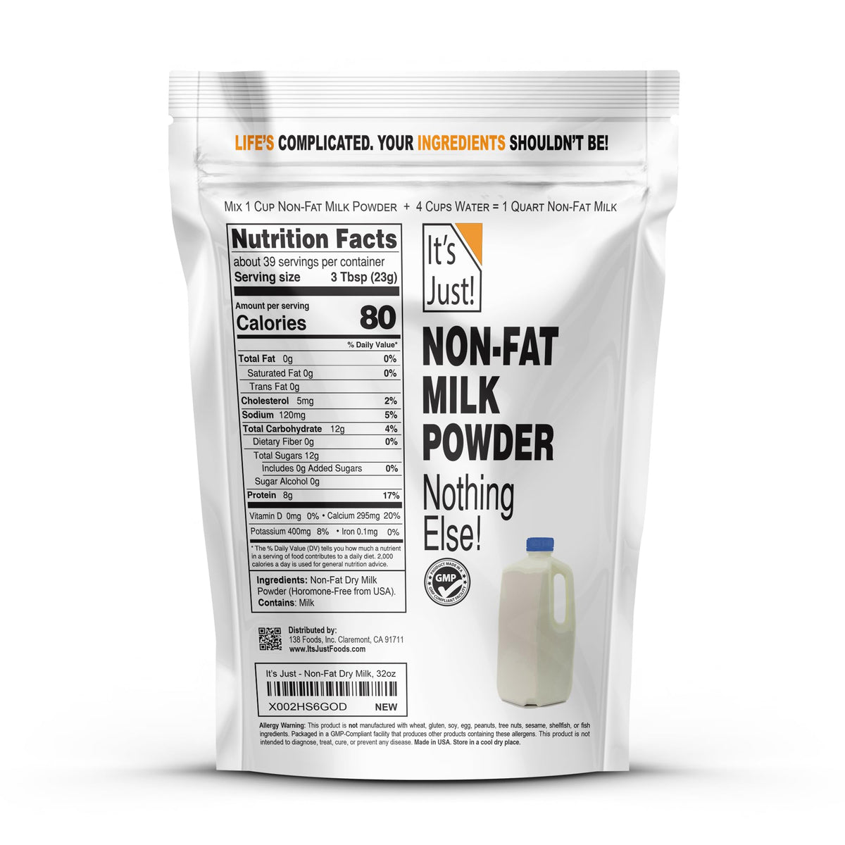 Powdered Non-Fat Skim Milk T700