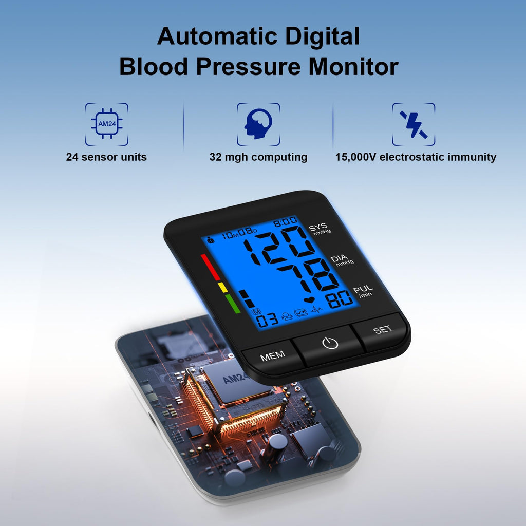 Automatic Upper Arm Blood Pressure Monitor O4221