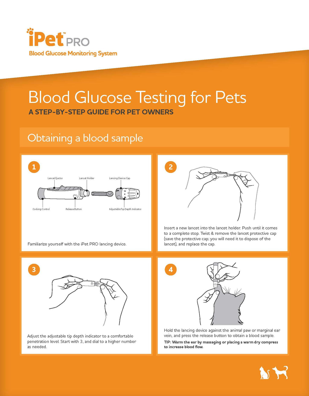 Blood Glucose Monitoring System for Dogs & Cats J426