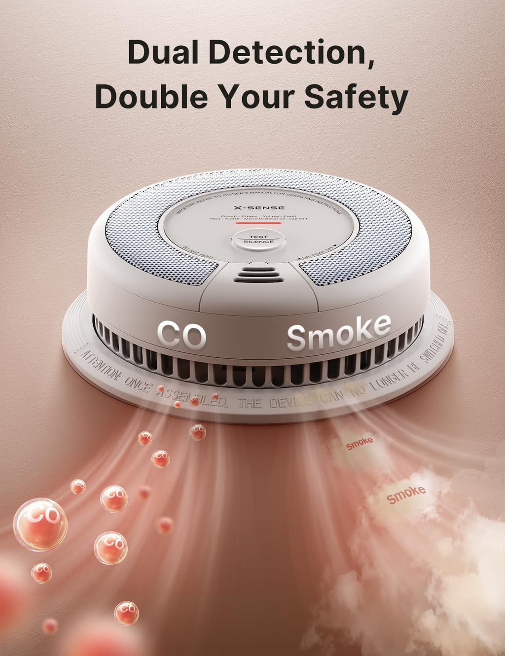Smoke & Carbon Monoxide Alarm 5-Pack D317