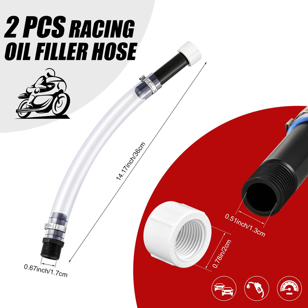 4 Pcs Fuel Jug Cap Replacement with Hose Kit P941720