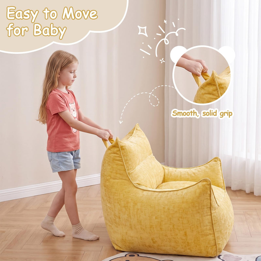 Fluffy Bean Bag Chair C8654