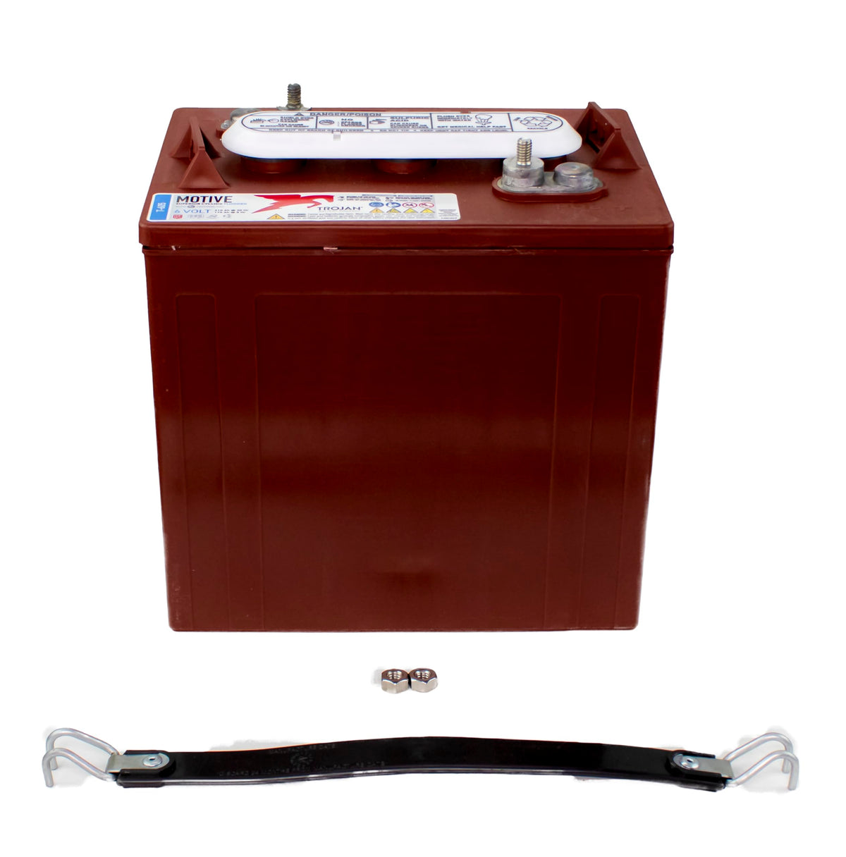 6V Deep-Cycle Flooded Battery 210Ah Pack of 4 D86761