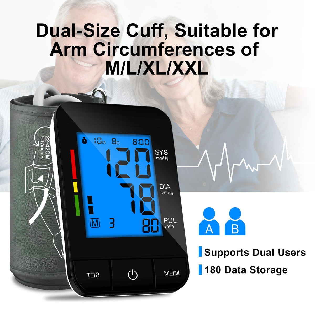 Automatic Upper Arm Blood Pressure Monitor O4221