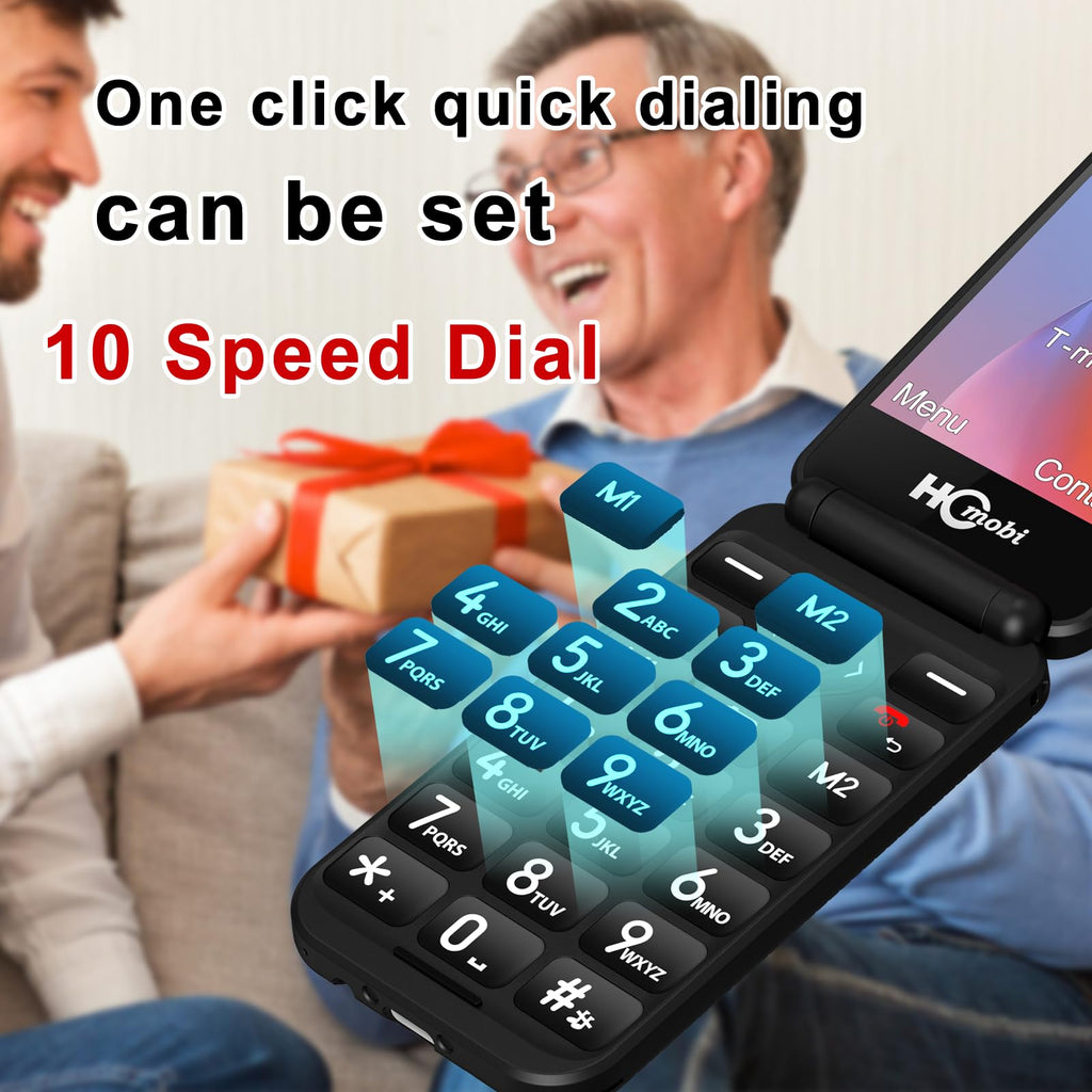 4G Unlocked Flip Phone Dual Screen V68144