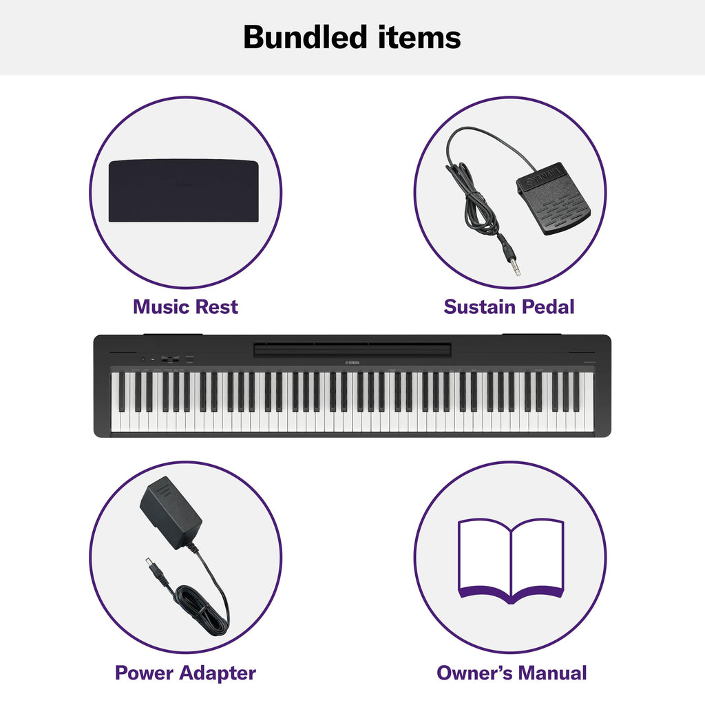 88-Key Weighted Action Digital Piano J9816