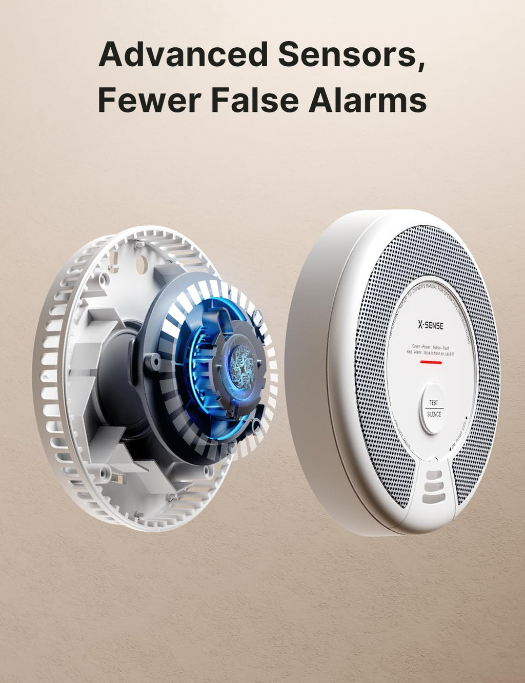 Smoke & Carbon Monoxide Alarm 5-Pack D317