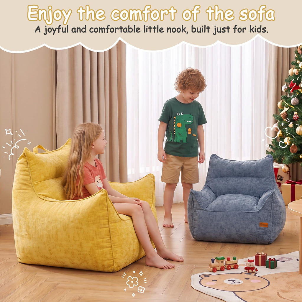 Fluffy Bean Bag Chair C8654