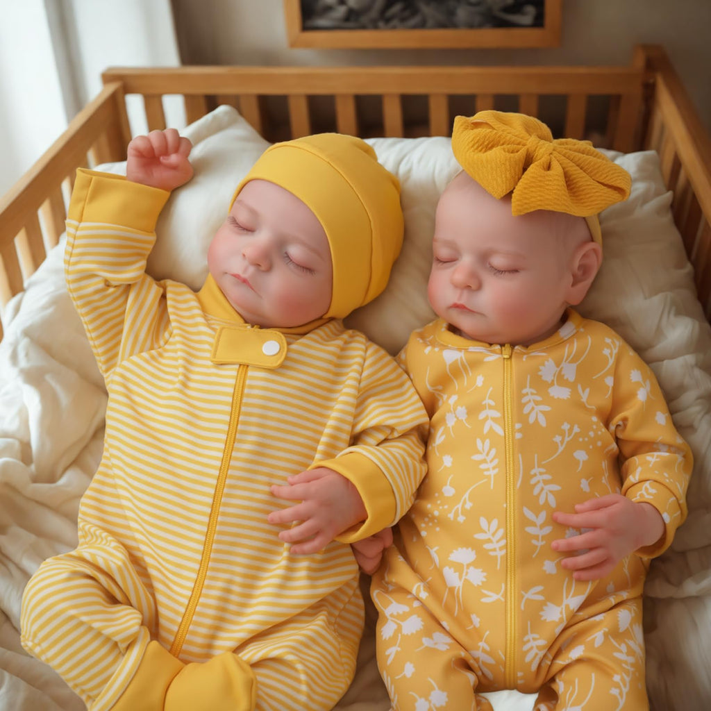20 Inch Reborn Baby Dolls Twins I5930