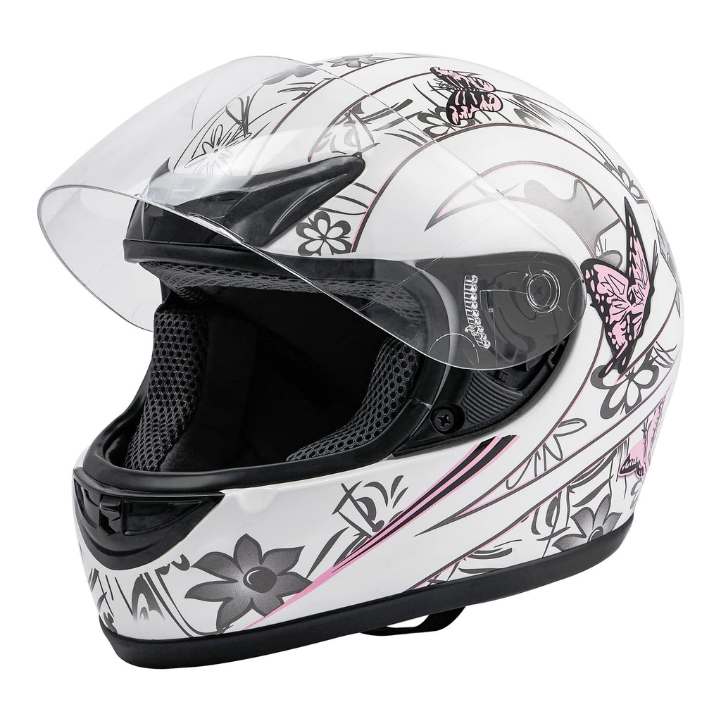 Full Face Motorcycle Helmet DOT Matte L196