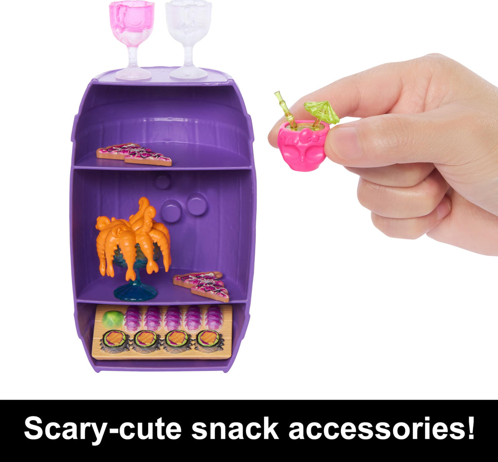 Doll & Playset with Food Accessories & Color-Change Drinks L68543
