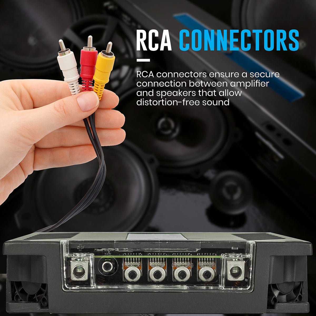 1-Channel Vehicle Audio Bass Amplifier T97113