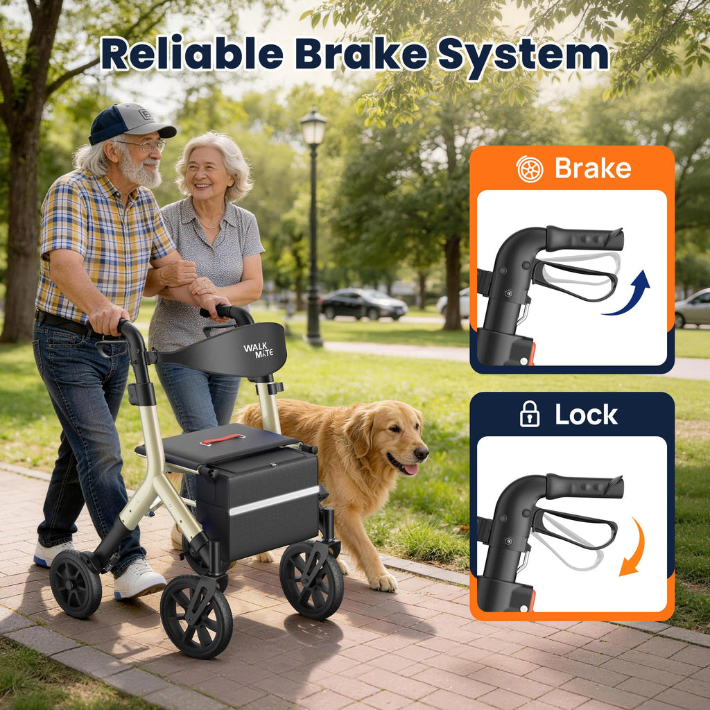 Rollator Walker with Seat X9031