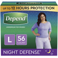 Large Disposable Overnight Incontinence Underwear 14 Count Q19527