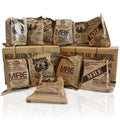 12 MRE Meals Ready to Eat with Heater Packs D36177