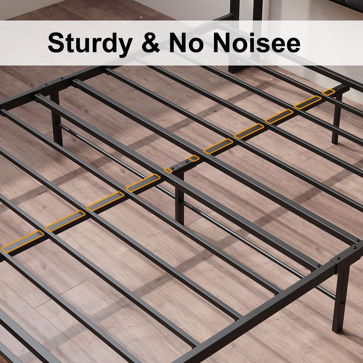 Queen Size Bed Frame with Storage Headboard and Charging Station V90935