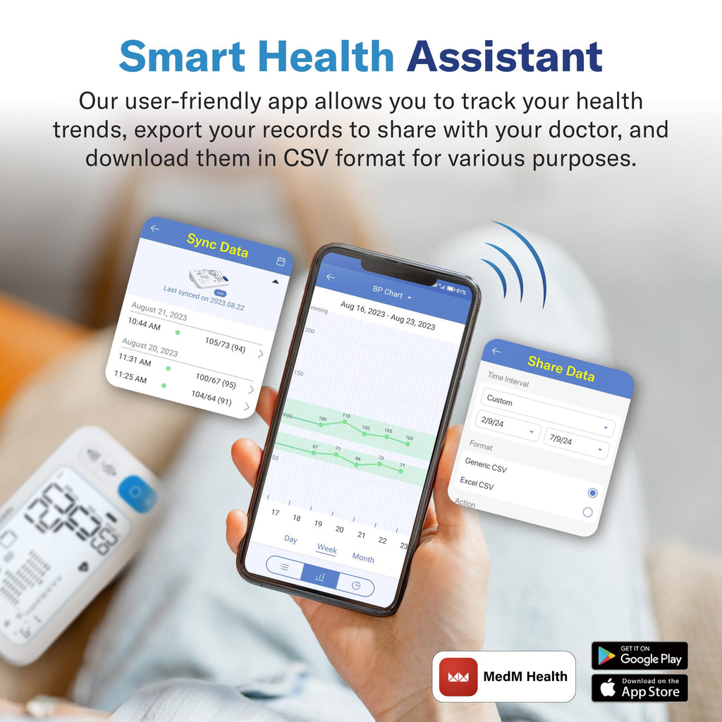 Bluetooth Blood Pressure Monitor H42076