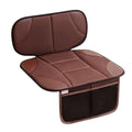 Car Seat Protector with 2 Storage Pockets, Black X5523