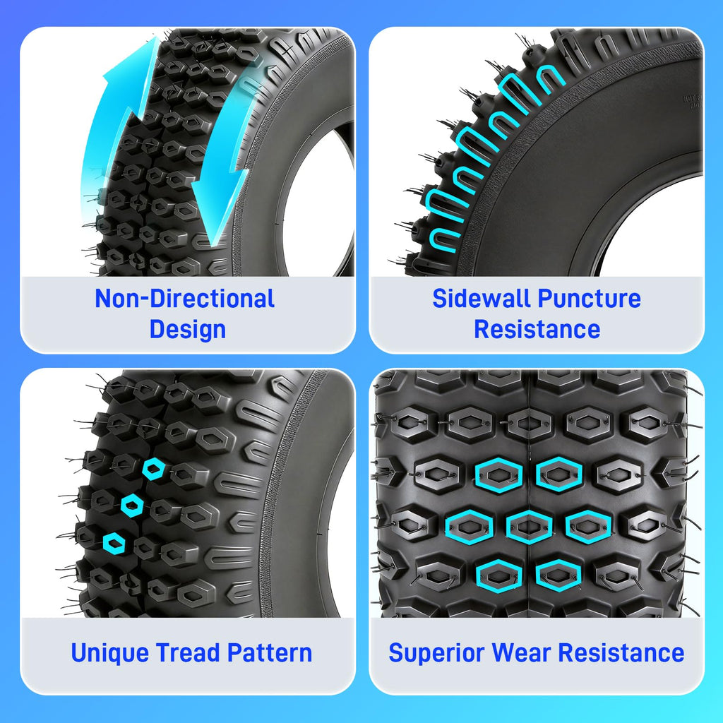 Set of 2 20x7-8 All-Terrain Tires Y504845