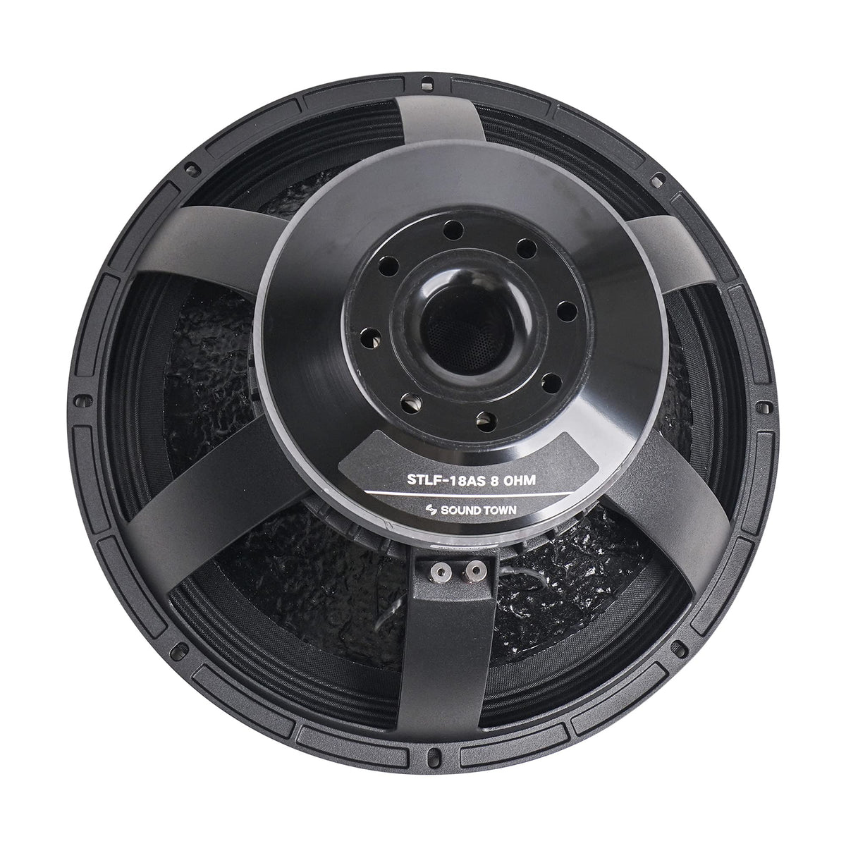 18" 1600 Watts Powered PA DJ Subwoofers with Birch Plywood Enclosure, Black K871
