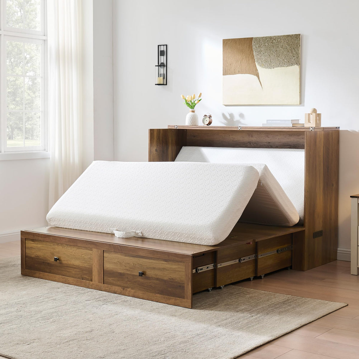 6" Full Tri-Fold Memory Foam Mattress M391