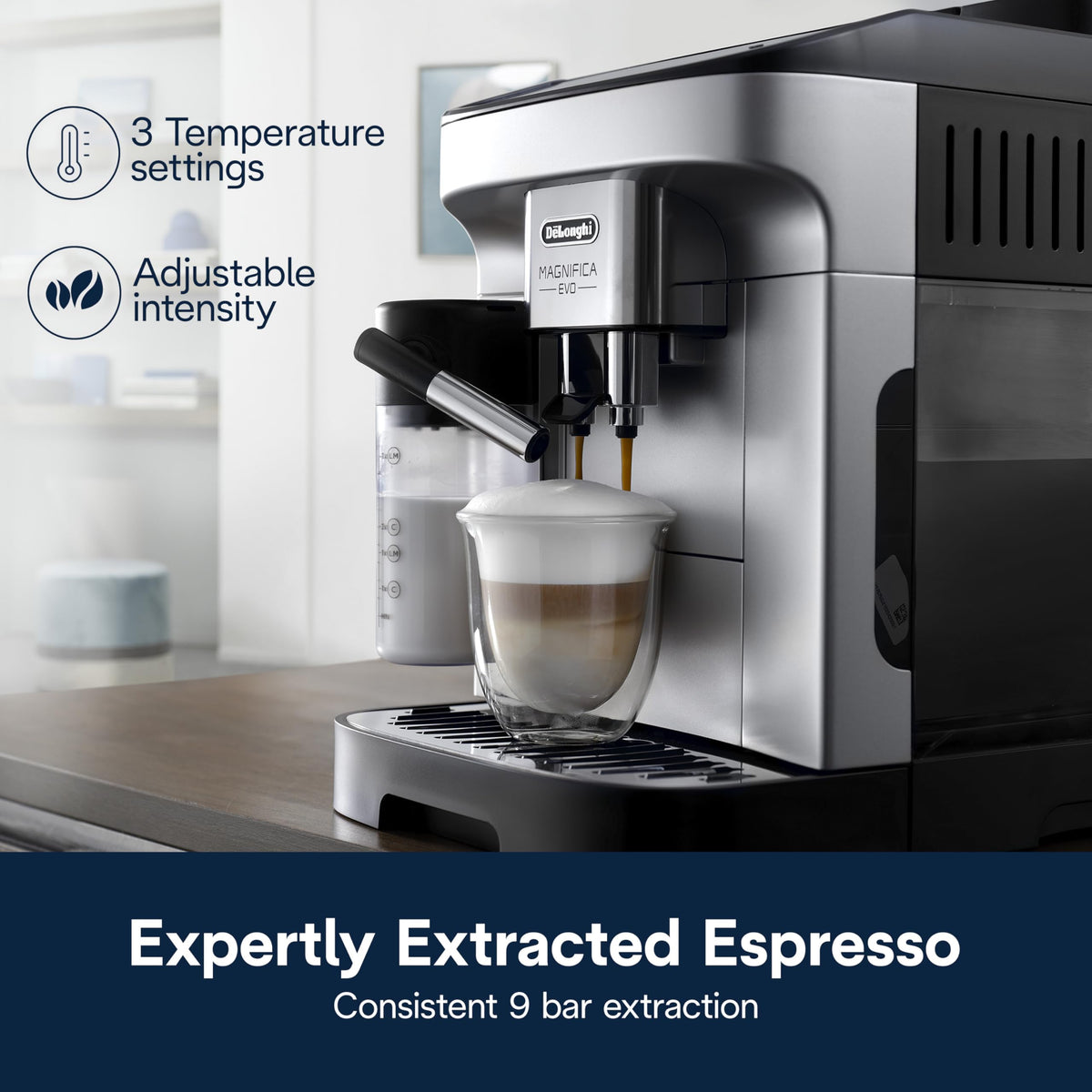Automatic Espresso Machine with Milk Frother L119