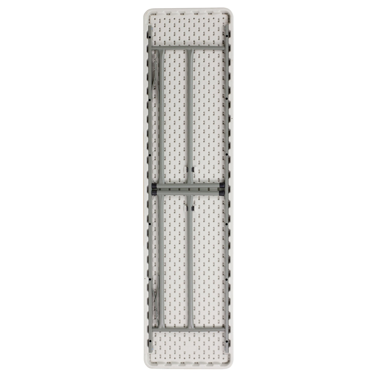 White Plastic Folding Table B1642