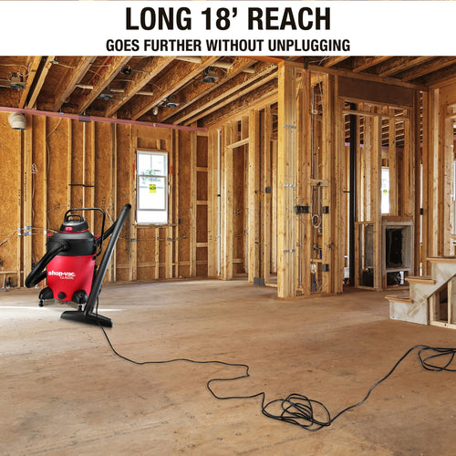 14 Gallon 6.5-Peak HP Wet/Dry Vacuum with Filter and Dust Collector B3973