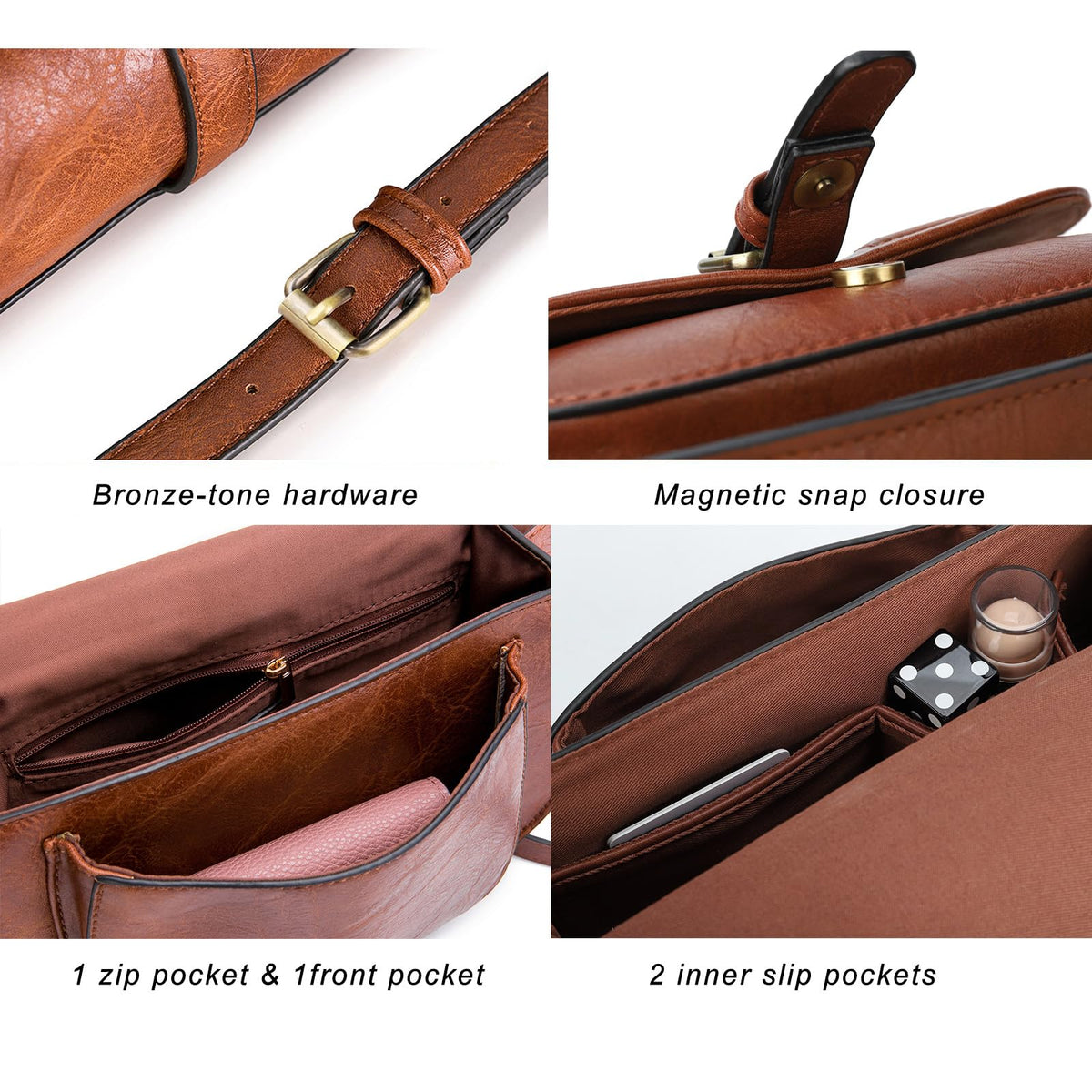 Crossbody Bags Vegan Leather F40031