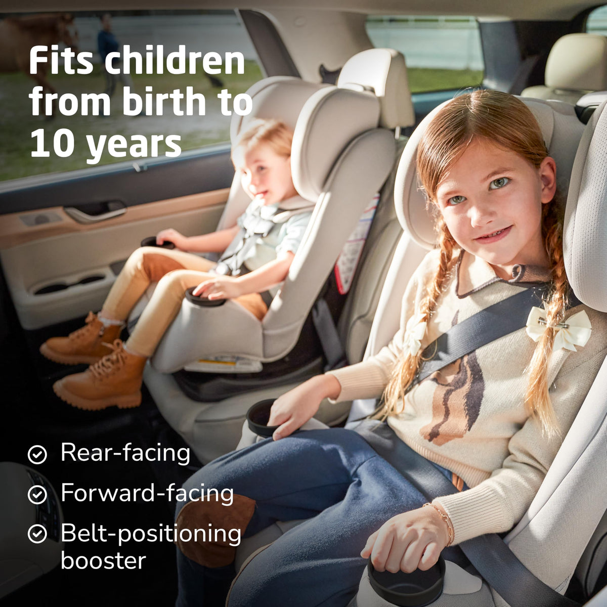 Convertible Car Seat, 5-100 lbs I8800
