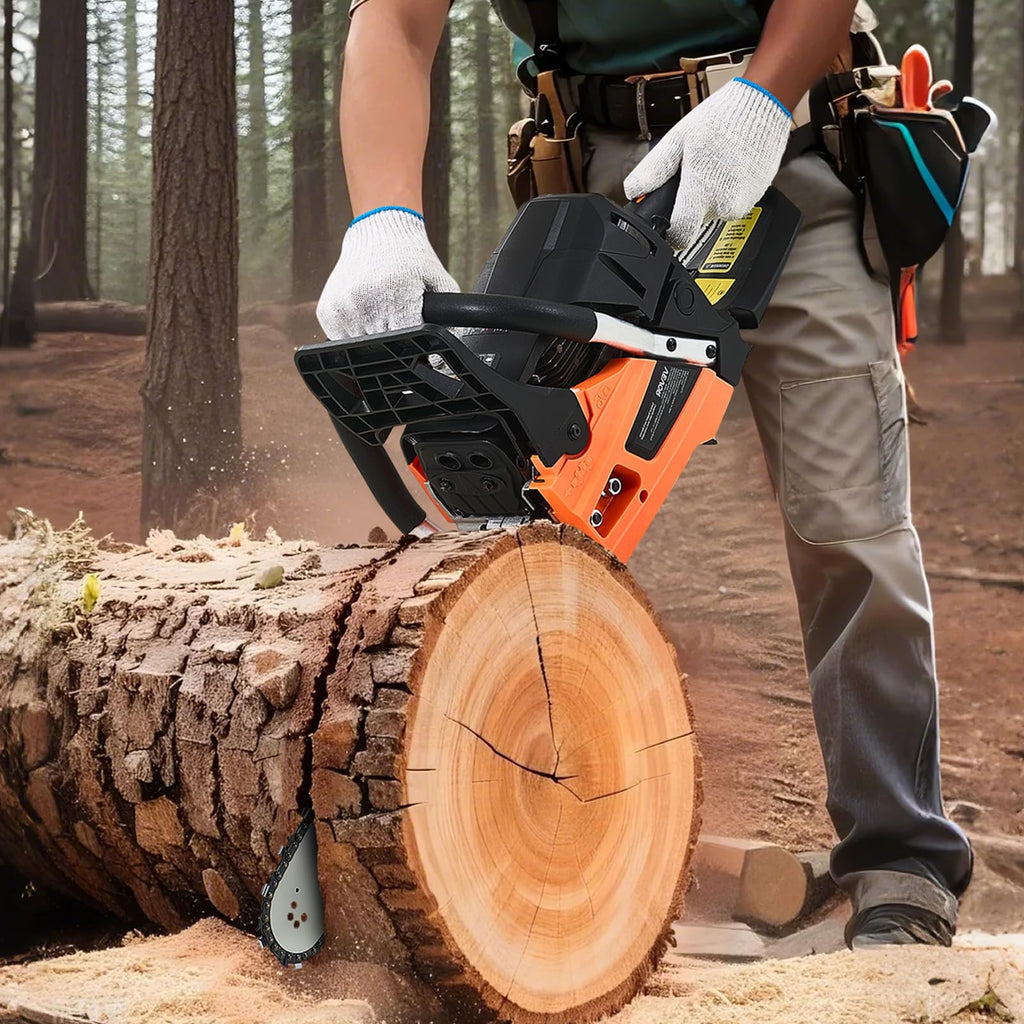 20 Inch 62CC Gas Powered Chainsaw W3908