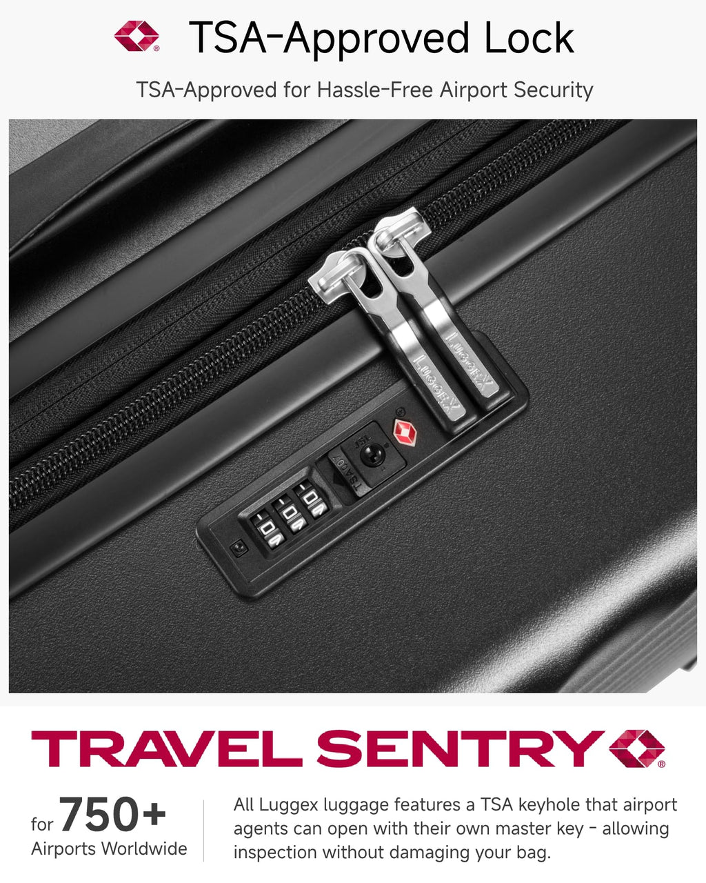 20 Inch Carry On Luggage 22x14x9 Charcoal Metallic Z15260