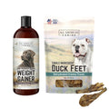 Dog Weight Gainer Liquid and Duck Feet A26006
